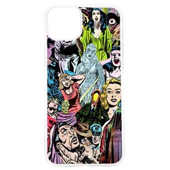 Vintage Horror Collage Pattern Iphone 15 Pro Tpu Uv Print Case by Ket1n9