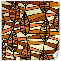 Autumn Leaf Mosaic Seamless Canvas 16  X 16  by Hannah976