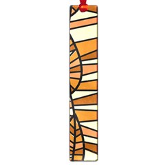 Autumn Leaf Mosaic Seamless Large Book Marks by Hannah976