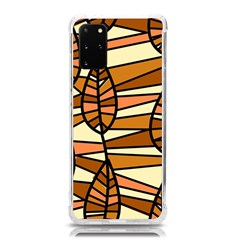 Autumn Leaf Mosaic Seamless Samsung Galaxy S20 Plus 6 7 Inch Tpu Uv Case by Hannah976