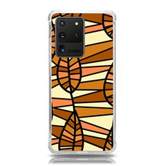 Autumn Leaf Mosaic Seamless Samsung Galaxy S20 Ultra 6 9 Inch Tpu Uv Case by Hannah976