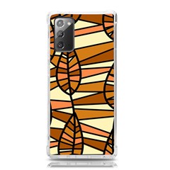 Autumn Leaf Mosaic Seamless Samsung Galaxy Note 20 Tpu Uv Case by Hannah976