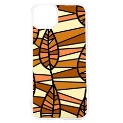 Autumn Leaf Mosaic Seamless Iphone 15 Tpu Uv Print Case by Hannah976