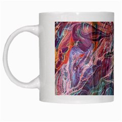 Abstract Summer Flow White Mug