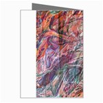 Abstract Summer Flow Greeting Card Right