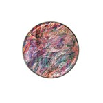 Abstract Summer Flow Hat Clip Ball Marker Front