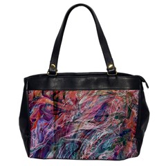 Abstract Summer Flow Oversize Office Handbag