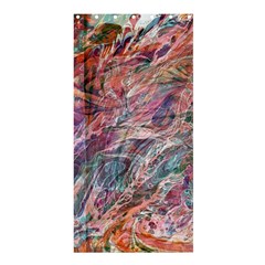 Abstract Summer Flow Shower Curtain 36  X 72  (stall)  by kaleidomarblingart