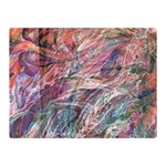 Abstract Summer Flow Two Sides Premium Plush Fleece Blanket (Mini) 35 x27  Blanket Front