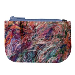 Abstract Summer Flow Large Coin Purse