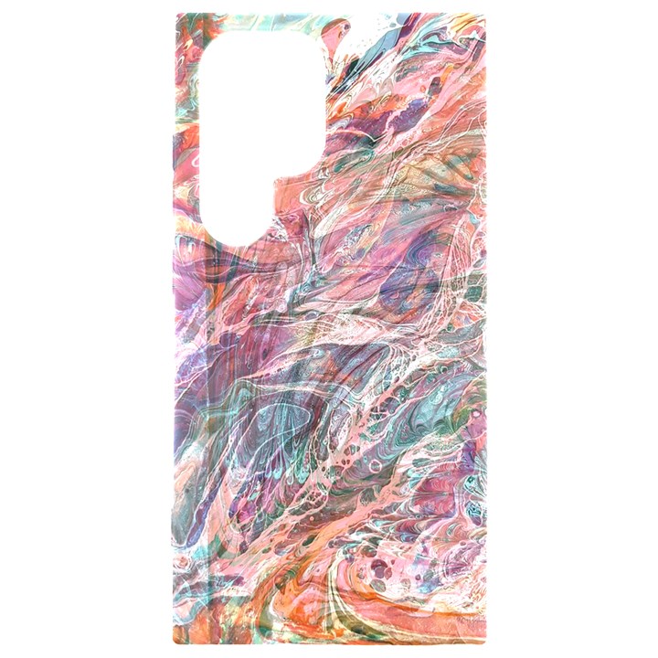 Abstract Summer Flow Samsung Galaxy S24 Ultra 6.9 Inch Black TPU UV Case