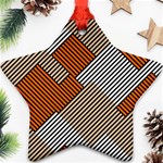 Abstract Pattern Line Art Design Decoration Ornament (Star) Front