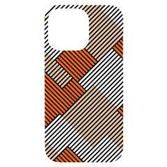 Abstract Pattern Line Art Design Decoration Iphone 14 Pro Max Black Uv Print Case by Ravend