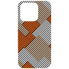 Abstract Pattern Line Art Design Decoration Iphone 15 Pro Black Uv Print Pc Hardshell Case by Ravend