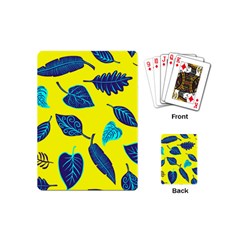 Sheets Pattern Picture Detail Playing Cards Single Design (mini)