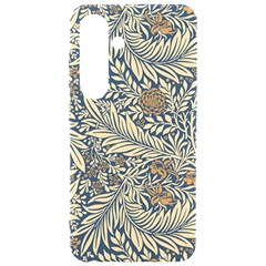 Brown Vintage Background Vintage Floral Pattern Samsung Galaxy S24 6 2 Inch Black Tpu Uv Case