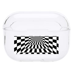 Optical-illusion-chessboard-tunnel Hard Pc Airpods Pro Case by Bedest