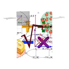 Mathematics Formula Physics School Lightweight Drawstring Pouch (l) by Bedest
