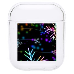 Snowflakes Snow Winter Christmas Hard Pc Airpods 1/2 Case by Bedest