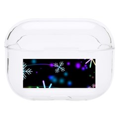 Snowflakes Snow Winter Christmas Hard Pc Airpods Pro Case by Bedest