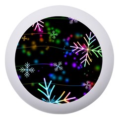 Snowflakes Snow Winter Christmas Dento Box With Mirror by Bedest