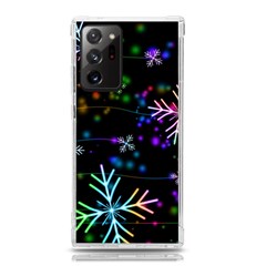 Snowflakes Snow Winter Christmas Samsung Galaxy Note 20 Ultra Tpu Uv Case by Bedest