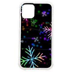 Snowflakes Snow Winter Christmas Iphone 12 Mini Tpu Uv Print Case	