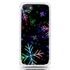 Snowflakes Snow Winter Christmas Iphone Se by Bedest