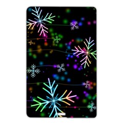 Snowflakes Snow Winter Christmas Name Card Style Usb Flash Drive