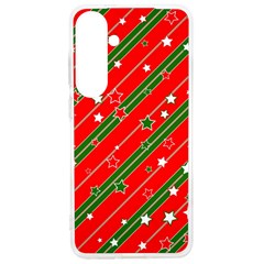 Christmas-paper-star-texture     - Samsung Galaxy S24 Ultra 6.9 Inch TPU UV Case