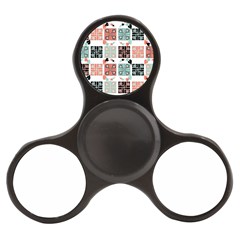 Mint Black Coral Heart Paisley Finger Spinner by Bedest