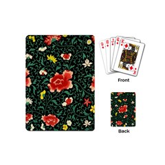 Background Vintage Japanese Design Playing Cards Single Design (mini)