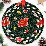 Background Vintage Japanese Design Ornament (Round Filigree) Front