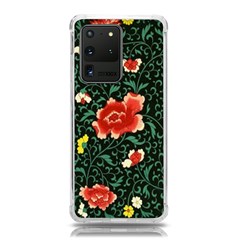 Background Vintage Japanese Design Samsung Galaxy S20 Ultra 6 9 Inch Tpu Uv Case by Bedest