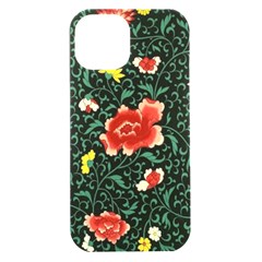 Background Vintage Japanese Design Iphone 15 Plus Black Uv Print Pc Hardshell Case by Bedest