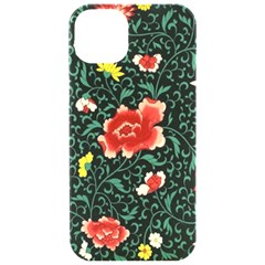 Background Vintage Japanese Design Iphone 15 Pro Black Uv Print Pc Hardshell Case