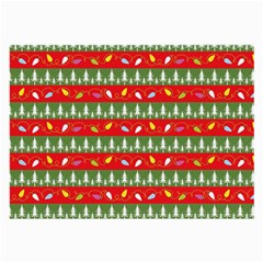 Christmas-papers-red-and-green Large Glasses Cloth by Bedest