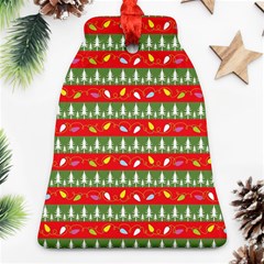 Christmas-papers-red-and-green Ornament (bell)