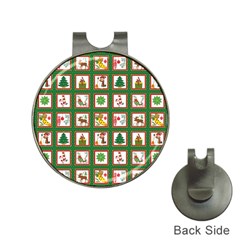 Christmas Paper Christmas Pattern Hat Clips With Golf Markers by Bedest