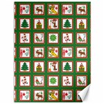 Christmas Paper Christmas Pattern Canvas 36  x 48  35.26 x46.15  Canvas - 1