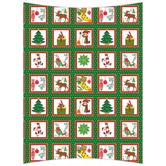 Christmas Paper Christmas Pattern Back Support Cushion by Bedest