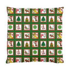 Christmas Paper Christmas Pattern Standard Cushion Case (one Side) by Bedest