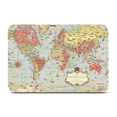 Vintage Old Antique World Map Plate Mats by Bedest