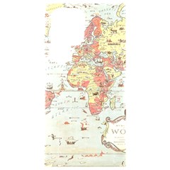 Vintage Old Antique World Map Samsung Galaxy S24 Ultra 6 9 Inch Black Tpu Uv Case by Bedest