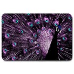 Purple Peacock Large Doormat 30 x20  Door Mat