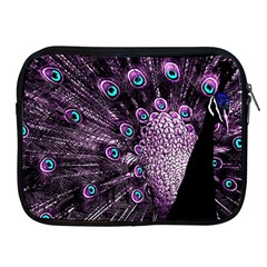 Purple Peacock Apple Ipad 2/3/4 Zipper Cases by Bedest