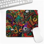 Cute Cartoon Doodle Large Mousepad Front