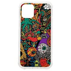 Cute Cartoon Doodle Iphone 12 Mini Tpu Uv Print Case	 by Bedest