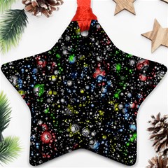 Universe Star Planet Galaxy Ornament (star)