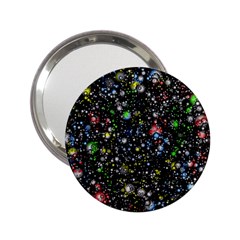 Universe Star Planet Galaxy 2 25  Handbag Mirrors by Ravend